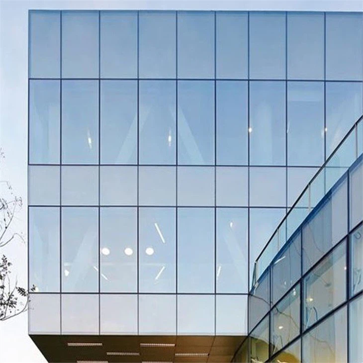 semi-hiden  frame curtain wall