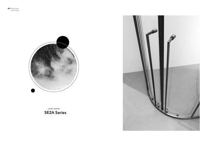 Long Handle Fan-Shaped/ Sector Sliding Door Shower Room: A Perfect Bathroom Solution